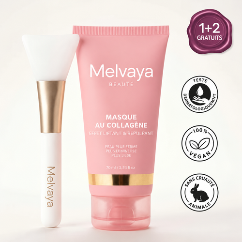Masque bio-collagène + Pinceau