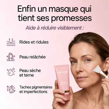 Masque bio-collagène + Pinceau