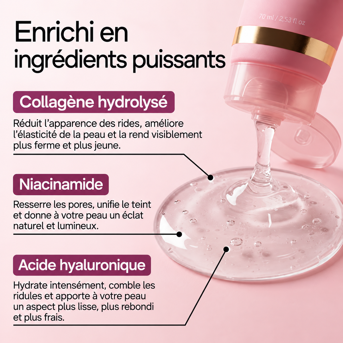 Masque bio-collagène + Pinceau