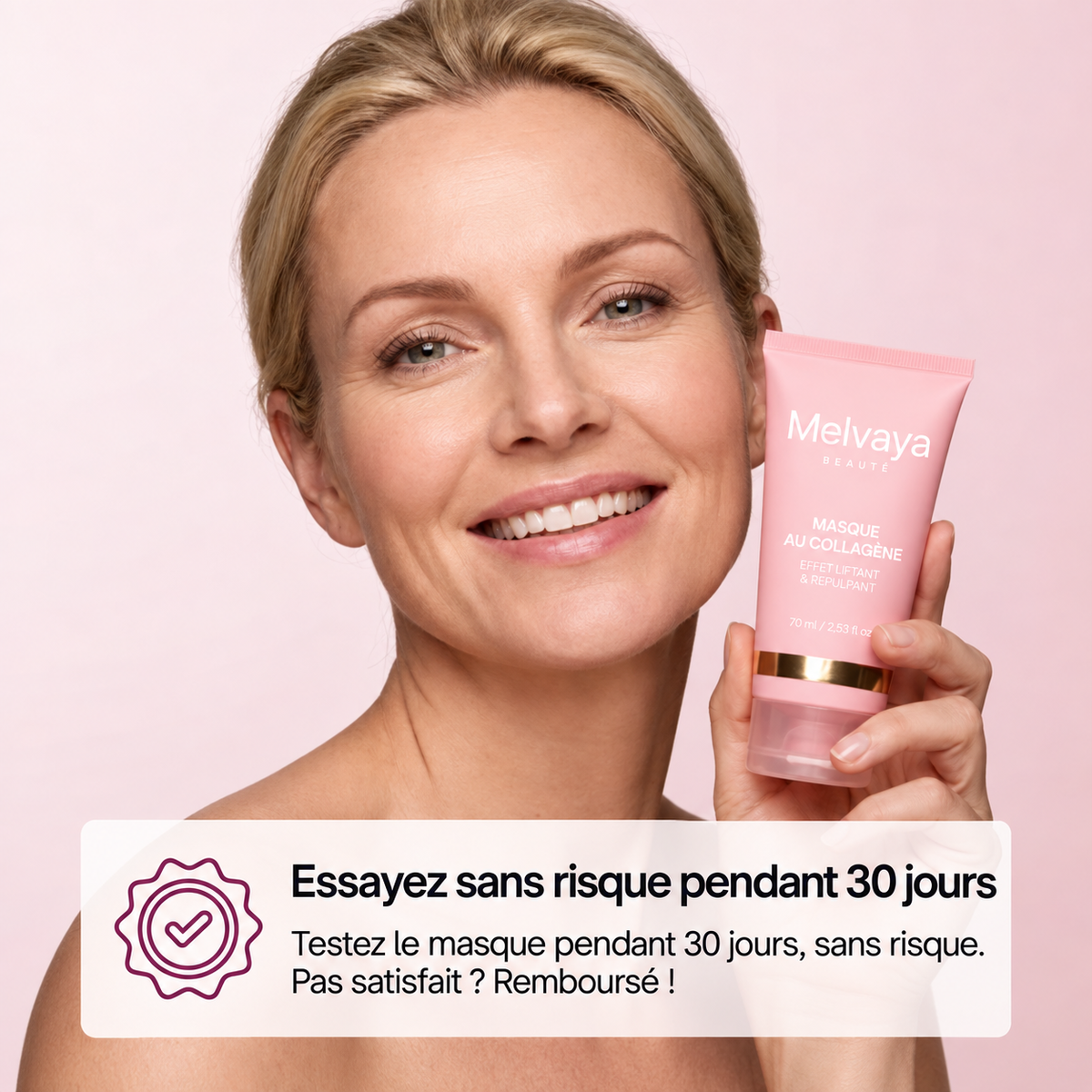 Masque bio-collagène + Pinceau