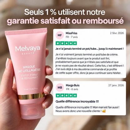 Masque bio-collagène + Pinceau